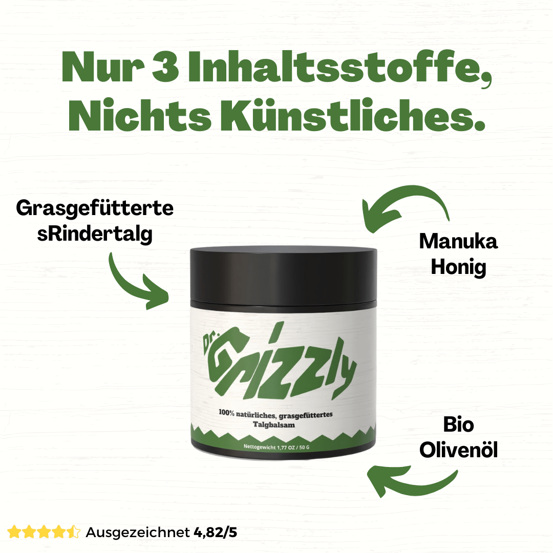 Grizzly - Wrinkle Defense Talgbalsam - Grizzly